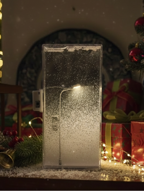 Midnight Snow Lamp